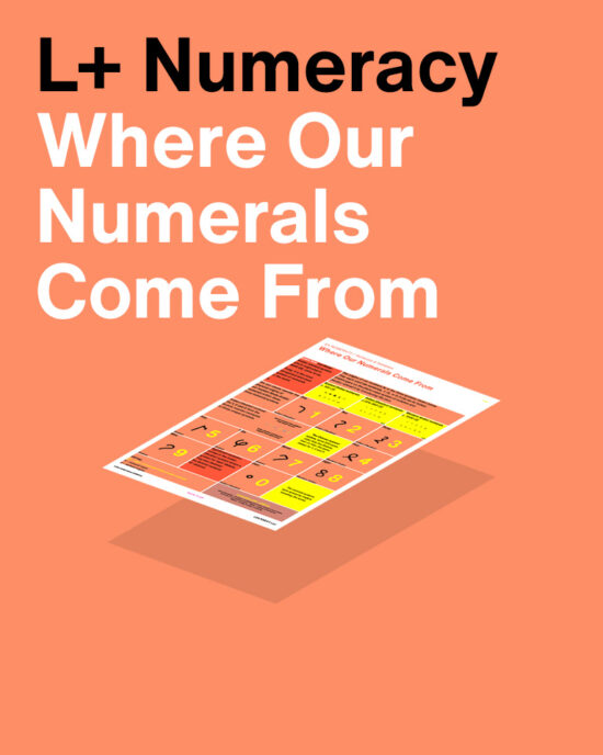 L+ Numeracy Where Our Numerals Come From