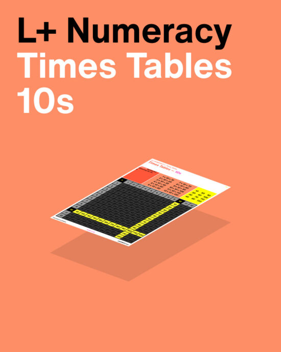 L+ Numeracy Times Tables – 10s