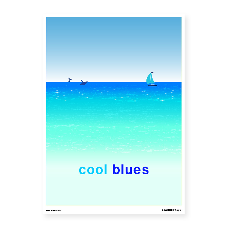 Pre-School About Colour – Cool blues