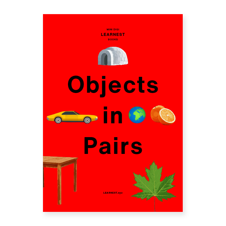 Pre-School – Objects in Pairs by LEARNEST.xyz