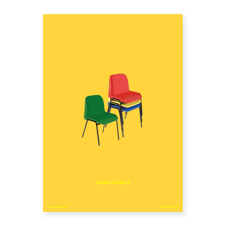 Pre-School Objects in Pairs – Some chairs