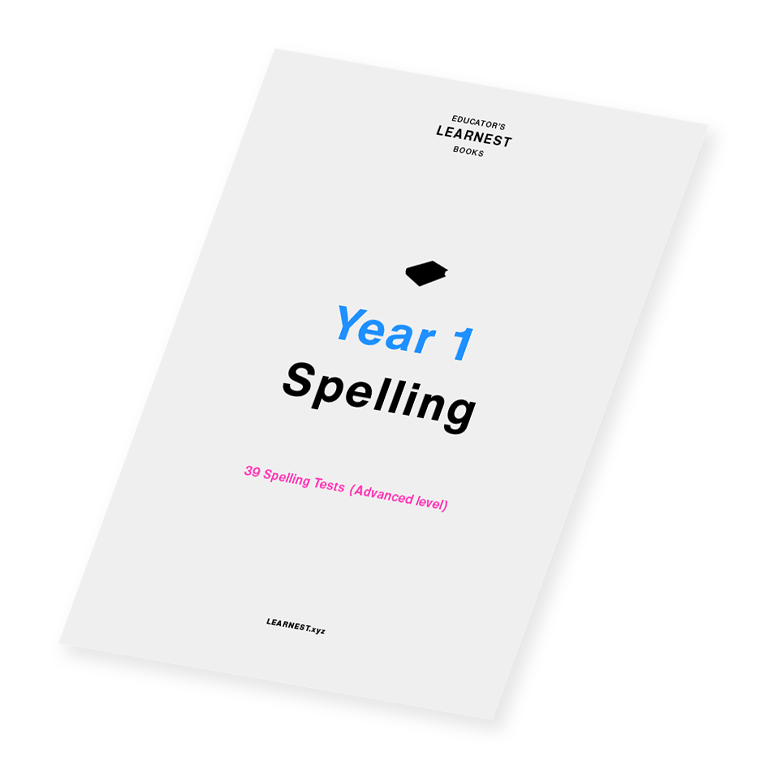 L1 Year 1 Spelling Tests (Advanced)