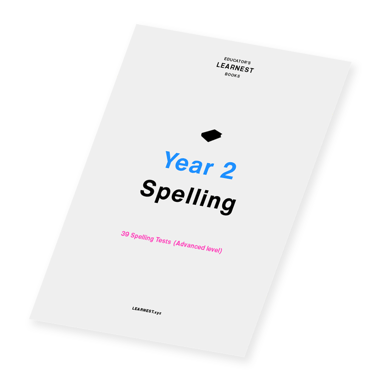 L1 Year 2 Spelling Tests (Advanced)