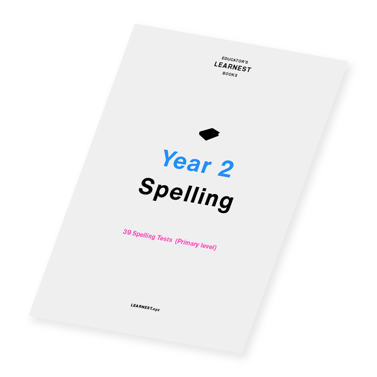 L1 Year 2 Spelling Tests (Primary)